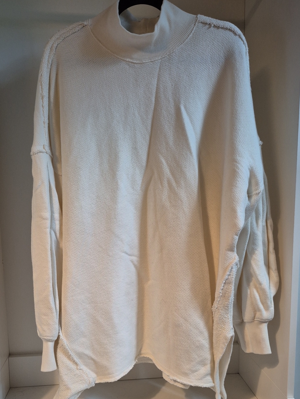 We The Free Cream Mock Turtleneck Sweater